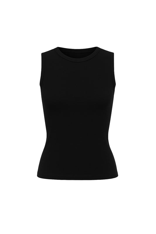 WOM TANK TOP BLACK