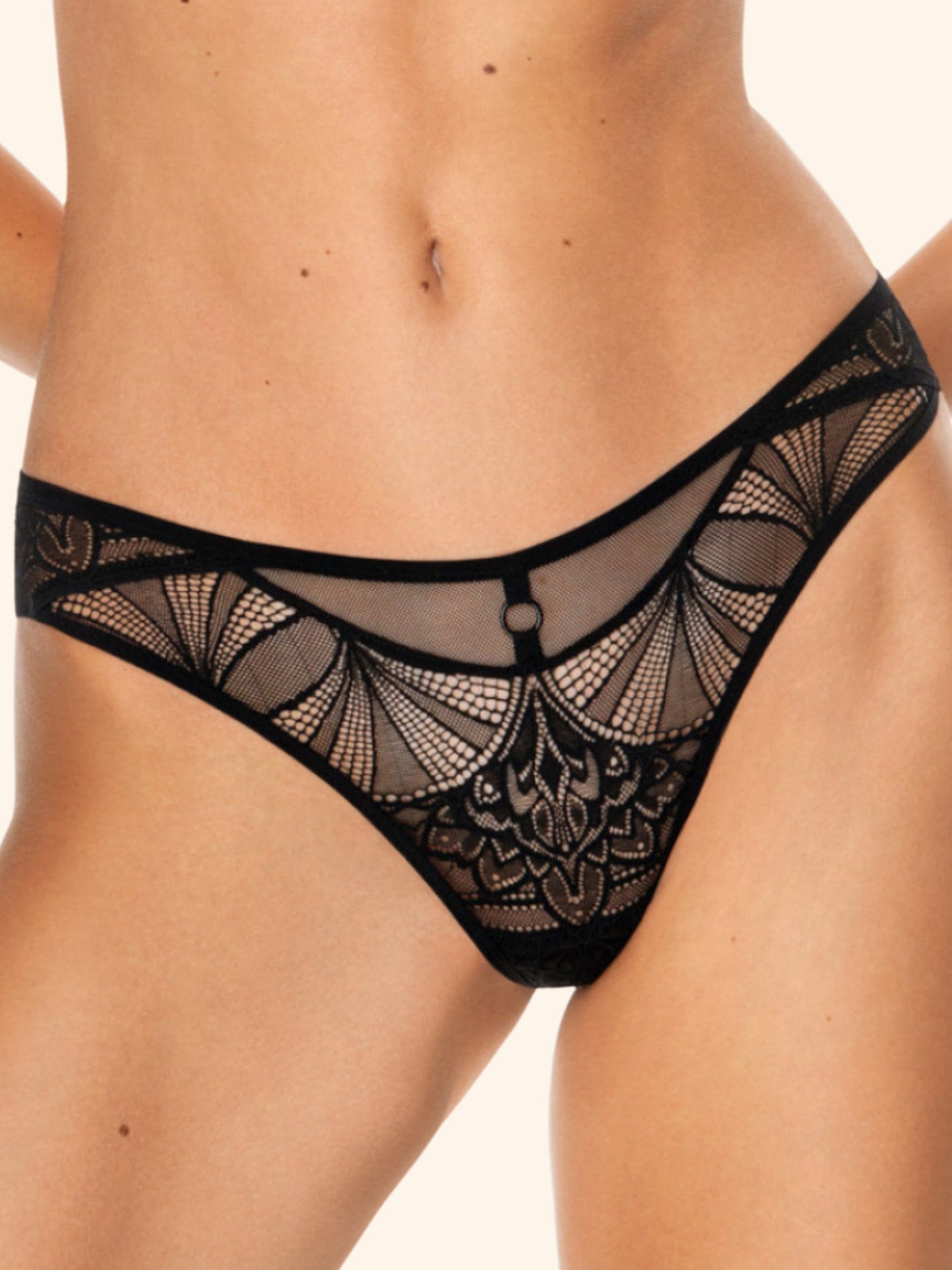 PANTIES BRAZILLIAN MISTIK BLACK